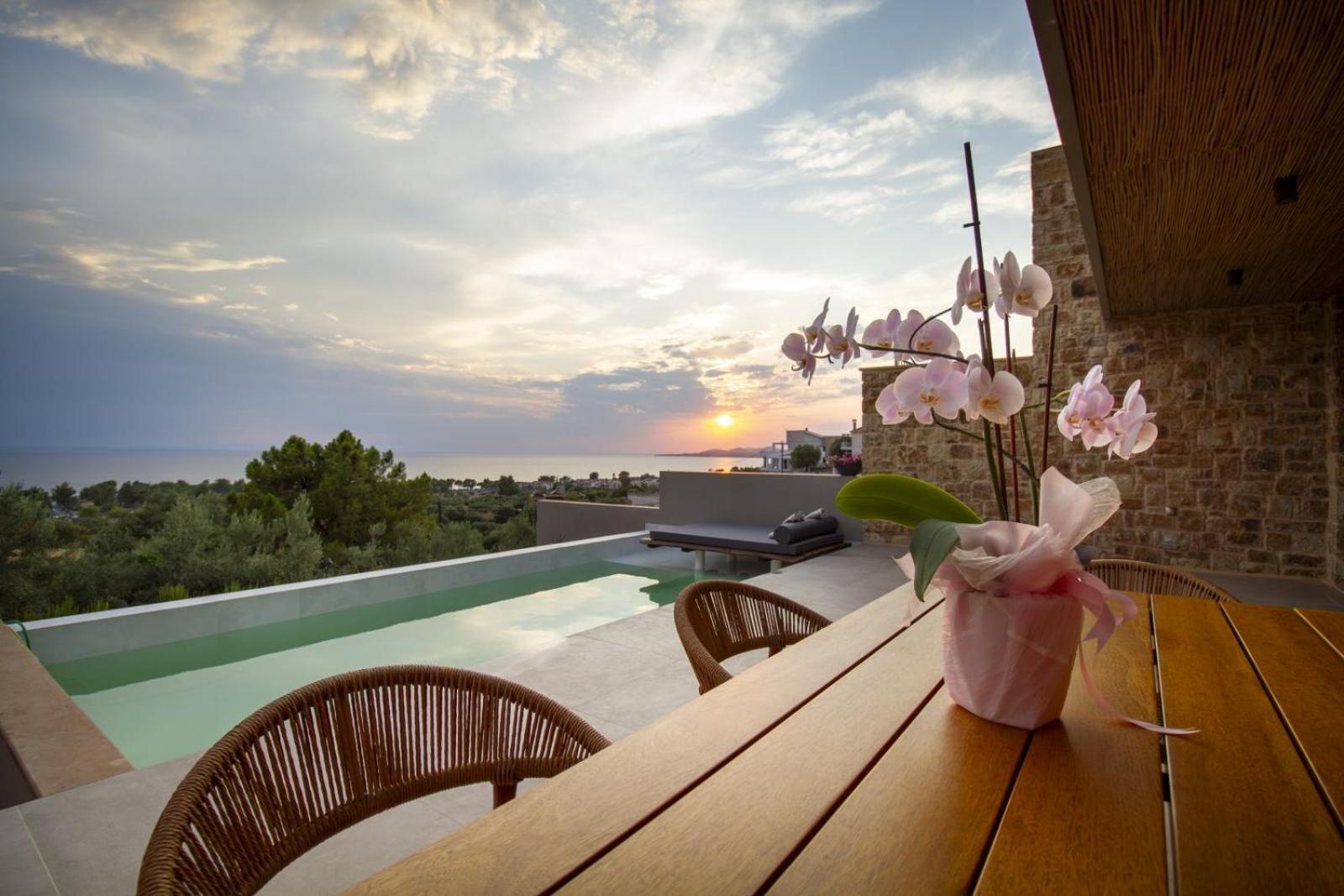 Lithos Villas - Nikiti Halkidiki Ngoại thất bức ảnh